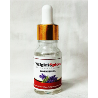 Lavender Oil - 15 ML in Amber bottle with glass dropper