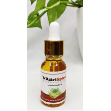 Lemongrass Oil - 15 ML in Amber bottle with glass dropper